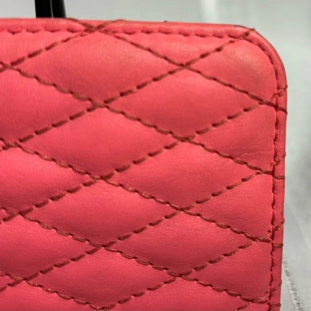 Rebecca Minkoff VGUC Pink Quilted Wallet